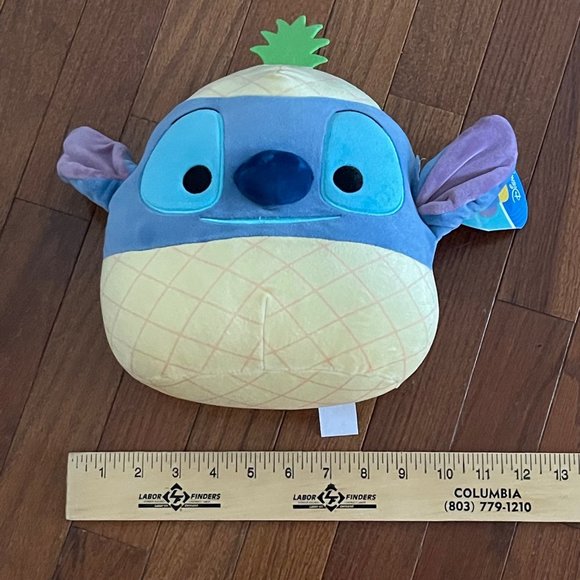 New Disney Squishmallows Pineapple Stitch 8" Squishmallow - Picture 2 of 9